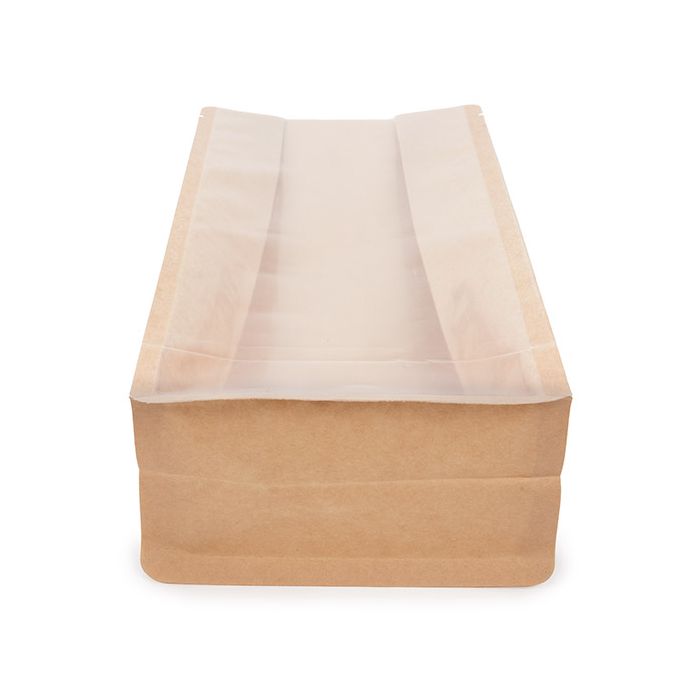 Blokbodemzakken Kraft 127x76x305 mm - 100 stuks