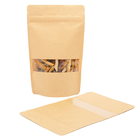 Stazakken Kraft | 113 gram | 13x8x20,5 cm - 100 stuks