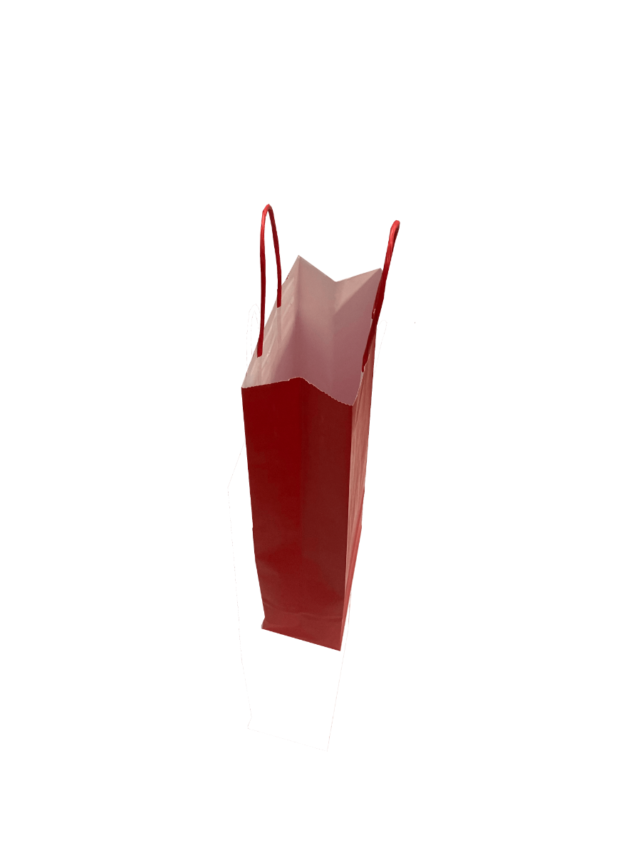 Papieren Flestassen Rood 140x80x390mm - 50 st