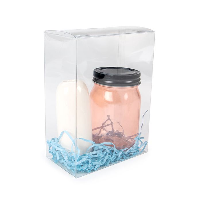 Kristalheldere Pop & Lock Doos Rpet 137x76x187 mm - 25 stuks