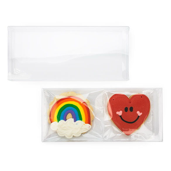 Geschenkdoosjes Kristalhelder Gerecycled PET 108x21x243mm - 25 st.
