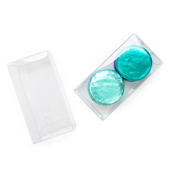 Geschenkdoosjes Kristalhelder Gerecycled PET 54x35x108mm - 25 st.