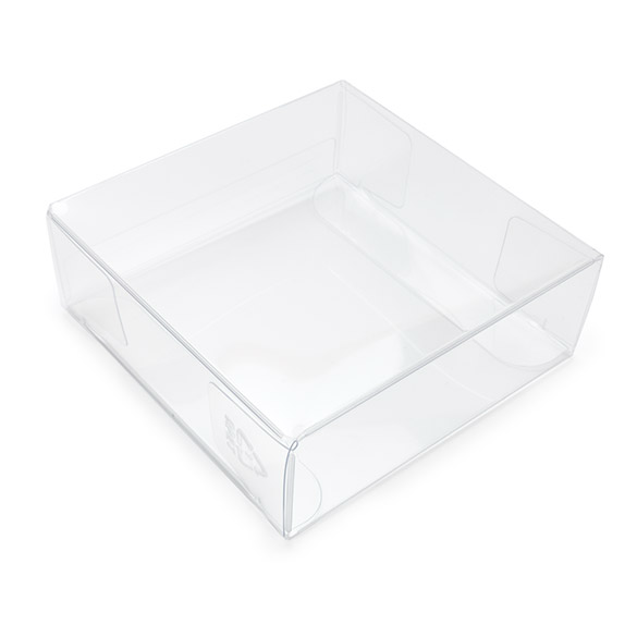 Geschenkdoosjes Kristalhelder Gerecycled PET 8,3x2,9x8,3cm - 25 st.