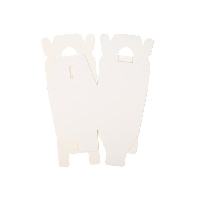 Witte Takaway Doos 60x51x54 mm - 25 stuks