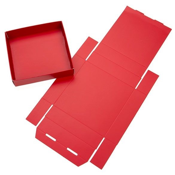 Box Kraft Red 105x25x108mm