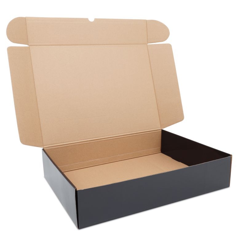 Shipping cartons 415x305x85mm Black