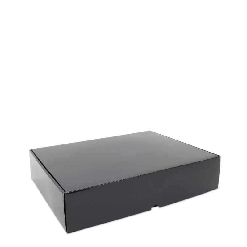Verzenddozen 415x305x85mm Zwart - 50 st