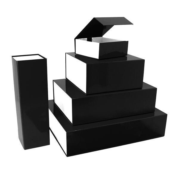 Magnet boxes 220x165x30mm Black/White