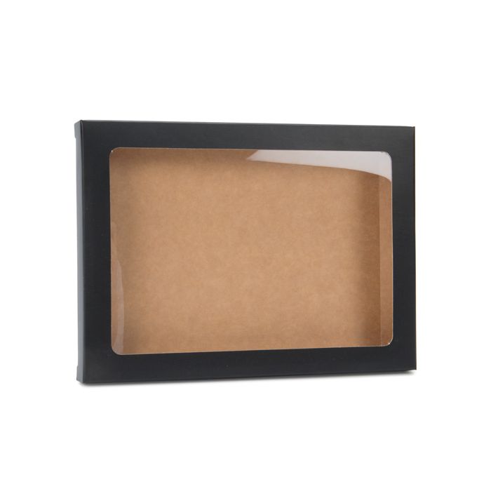 Kraft Gift Boxes Matt Black 125x15x168mm