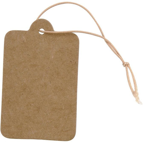 Gift tags with String 25x40 mm 