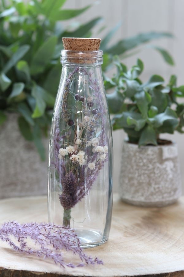 Glazen Melk Fles 500ml 70x210mm - 12 st