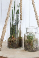 Glazen Medicijnflesje 160mm hoog Ø 80mm - 12 st