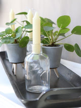 Glazen Fles Ø70 h: 120 mm Transparant - 20 st