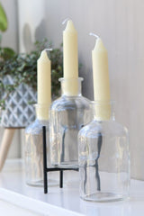 Glazen Fles Ø70 h: 120 mm Transparant - 20 st