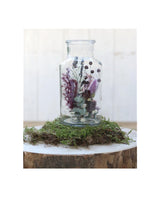 Glazen Medicijnflesje 200mm hoog Ø 100mm - 6 st