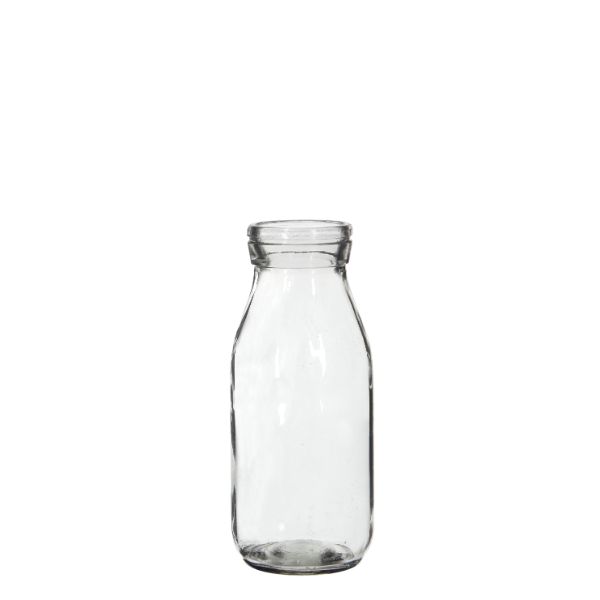 Glass Milk Bottle 250ml 140x60mm 