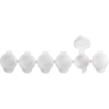 Broodzakken met zijvouw en venster Kraft/PLA 200x50x267 mm - 500 st