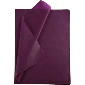 Tissuepapier Bordeaux 50x70cm, 14 gr - 25 vel