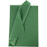 Tissuepapier Groen 50x70cm, 14 gr - 25 vel