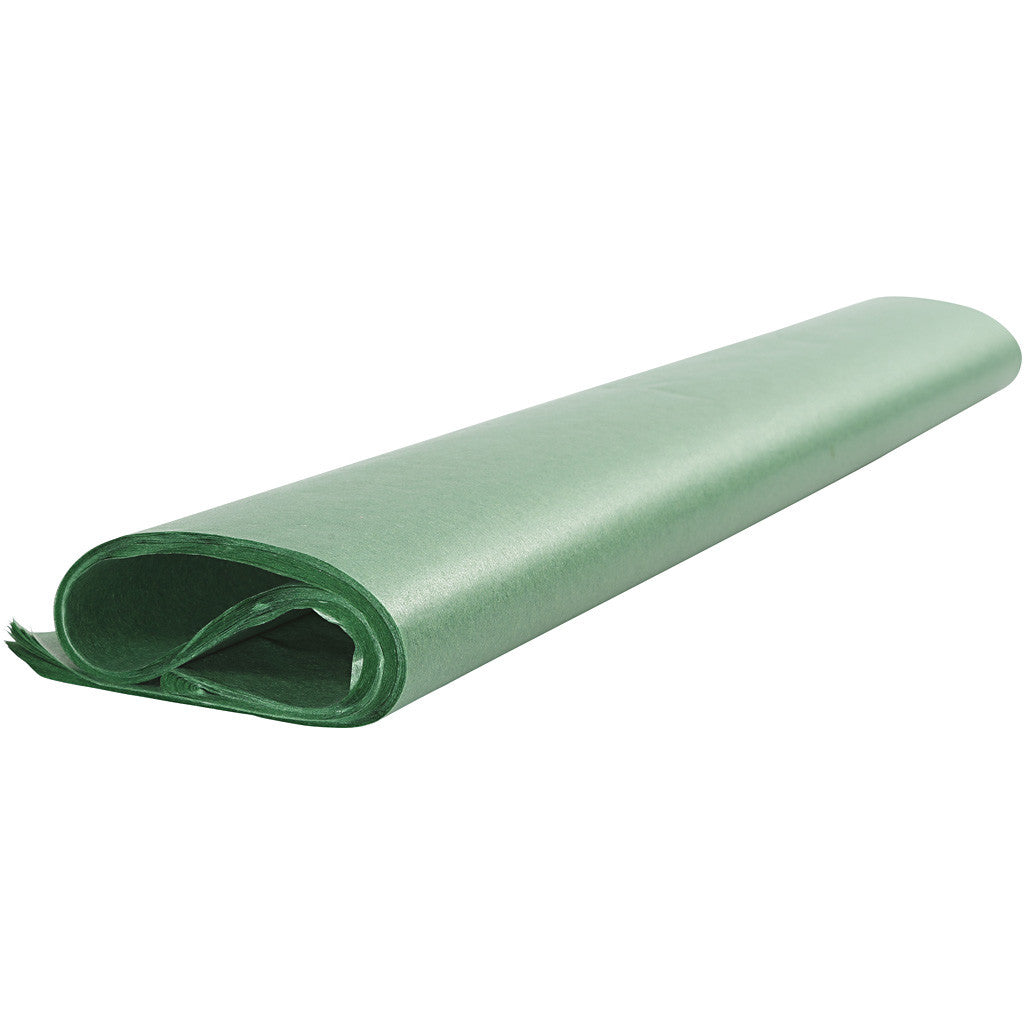 Tissuepapier Groen 50x70cm, 14 gr - 25 vel
