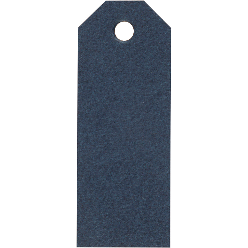 Manila Labels Blue 30x80mm 