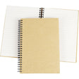 Spiral Bound Notebook, brown, A5, 60 g 