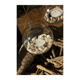 Glazen bol voor theelichtje Ø12cm x 12,5cm - 4 stuks