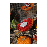 Glazen bol voor theelichtje Ø14cm x 14,5cm - 4 stuks