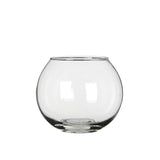 Glazen bolvormige pot Ø12 h.10cm - 6 stuks