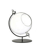 Glass Globe for Tealight with Stand 