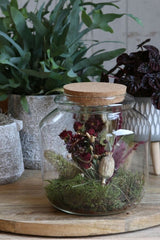 Glazen Pot met Kurk Dop 180x180mm - 1 st