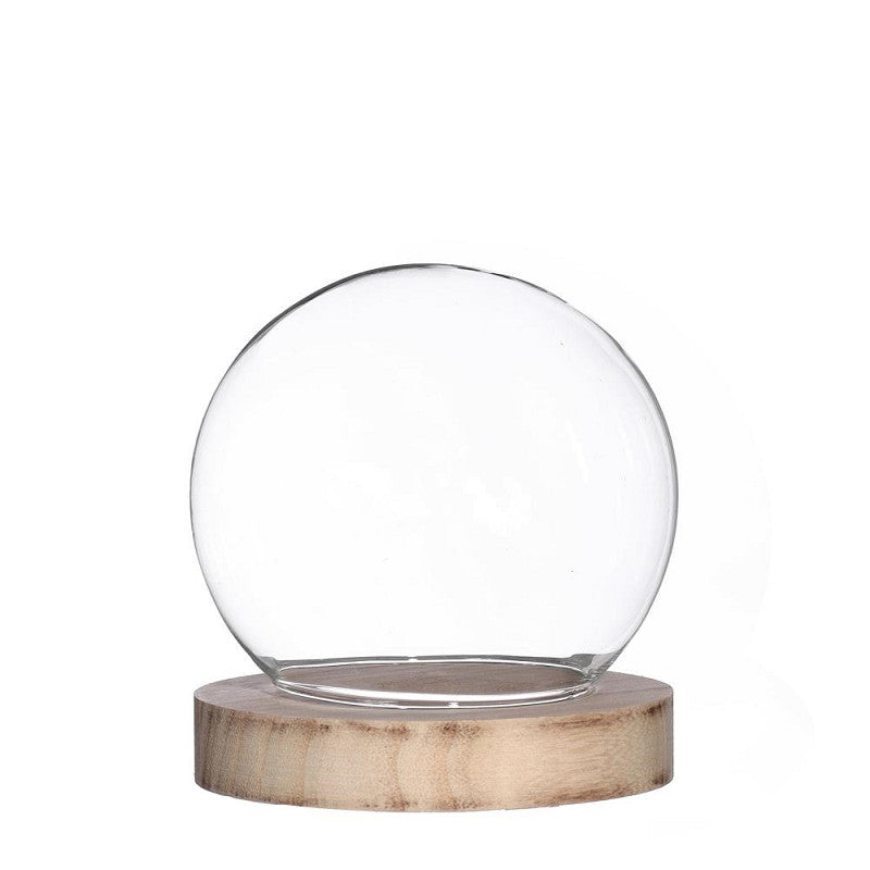 Glazen Stolp Ø13 h.14 cm - 1 stuk