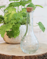 Bloemenvaasje Parijs Ø7,5cm en 16cm hoog Helder - 12 st