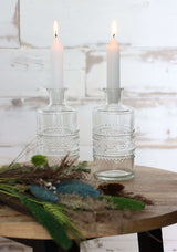 Bloemenvaasje Porto Ø7,5cm en 14,5cm hoog Helder - 12 st