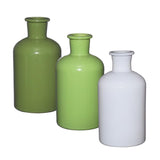 Glass bottle Ø70 h: 120 mm Assorti Green 