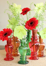 Vaas Venetië Donker groen H: 113 x Ø50 mm - 12 stuks