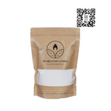Pearlsand kaars 400gr wit - 6 stuks