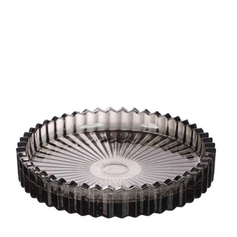 Glazen schaaltjes Kate Ø10 h.6,5 cm rookgrijs set 4 - 6 stuks