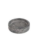cement wax dish dark grey Ø80 x H20 mm 