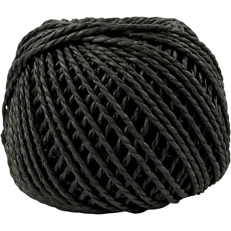 Paper Yarn Black 2.5 