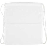 Tas met treksluiting, Wit, 37x41 cm, 130 g - 1 st