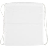 Drawstring Bags, size 37x41 cm, 130 g/m2, White 