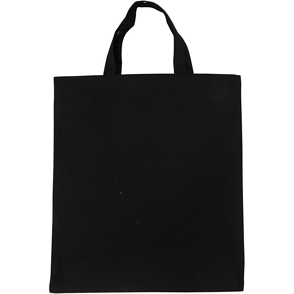 Shopping Bags, size 38x42cm, 135 g/m2, Black 