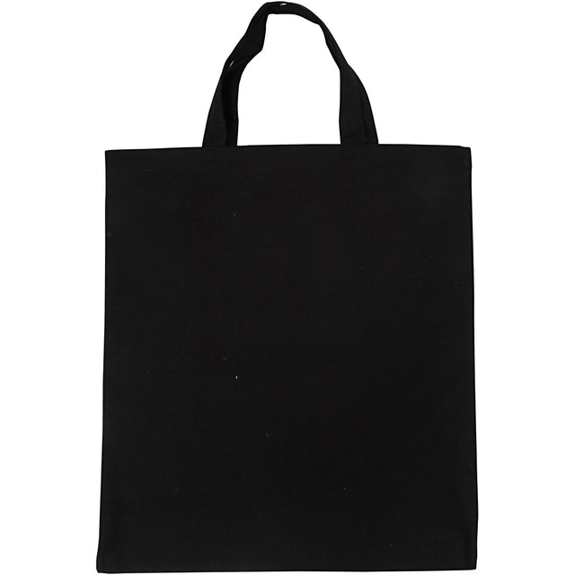 Shopping Bags, size 38x42cm, 135 g/m2, Black 