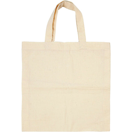 Shopping Bags, size 27.5x30cm, 135 g/m2, Light natural 