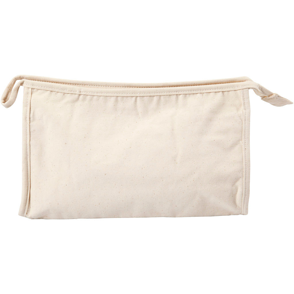 Toilet Bags, size 28x17x10cm, Light natural 