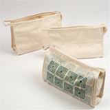 Toilet Tas van Katoen, licht Naturel - 1 st