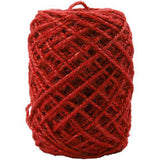 Hennep Naturel, Rood, 1-2 mm, 150 m - 1 rol