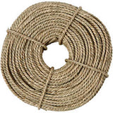 Zeegras Touw Naturel 2,8 tot 3 mm dikte - 145 mtr / 500 gram