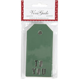 Manilla Labels TO YOU Groen 50x100mm - 15 st